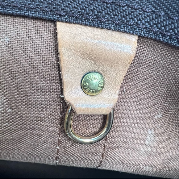 Louis Vuitton Keepall 45 Monogram Coated Canvas Travel Bag Duffle Weekender - Picture 6 of 14